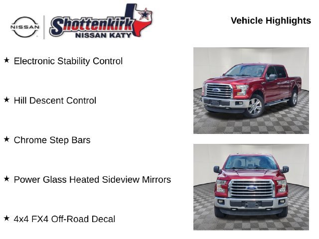 Used 2015 Ford F150 XLT w/ Equipment Group 302A Luxury AWD/4WD image 25