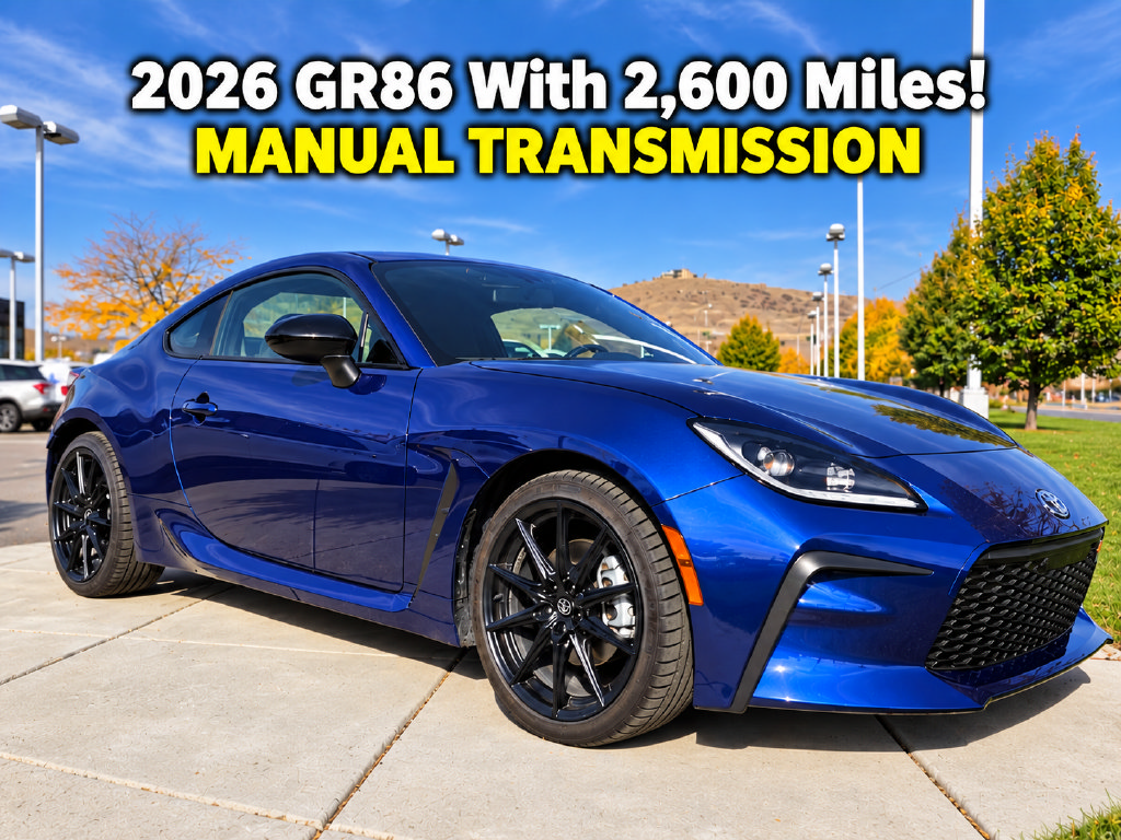 Used 2026 Toyota GR86 Premium w/ ALL Weather Mat Package (TMS)