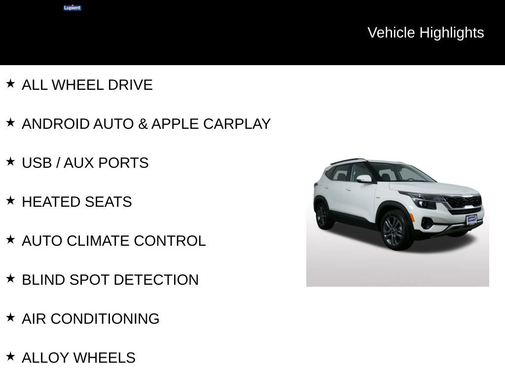 Certified 2023 Kia Seltos S image 7