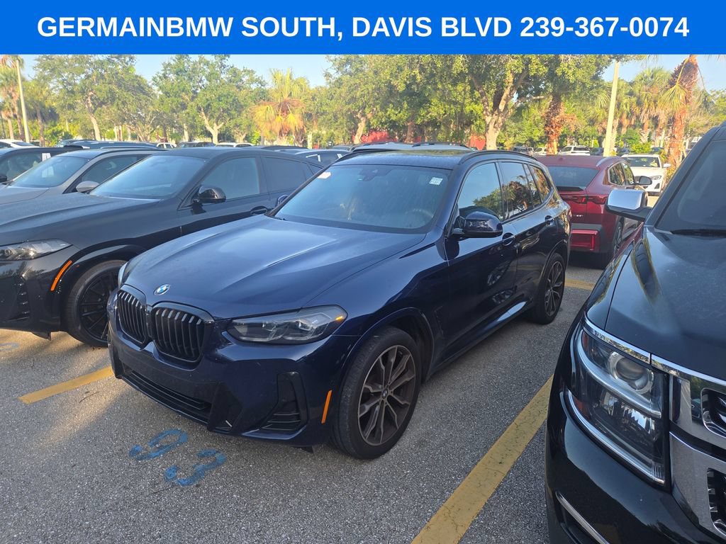 Used 2024 BMW X3 sDrive30i w/ M Sport Package RWD image 3