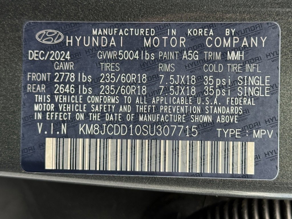 New 2025 Hyundai Tucson SEL image 32