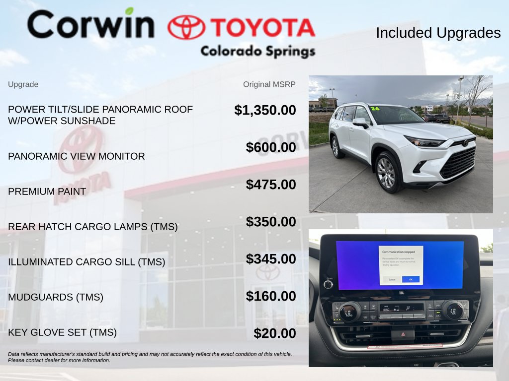 Used 2026 Toyota Grand Highlander AWD image 4