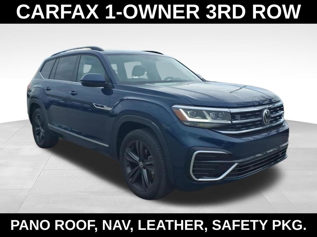 Used 2021 Volkswagen Atlas SE w/ Panoramic Sunroof Package AWD/4WD 360° Tour