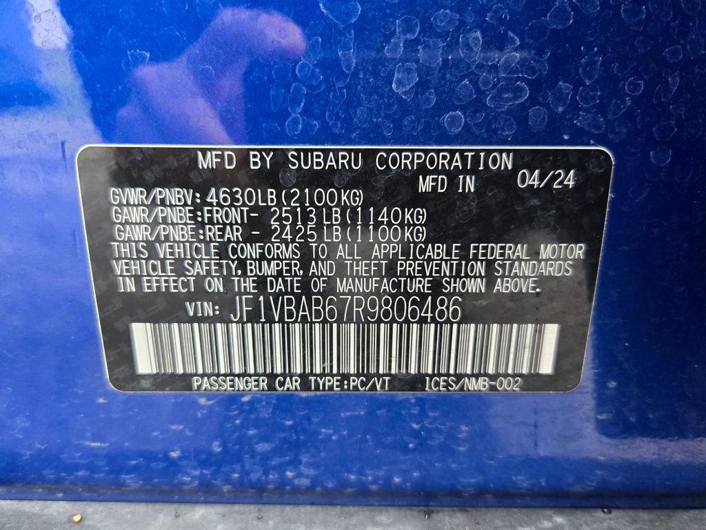 Used 2024 Subaru WRX image 31