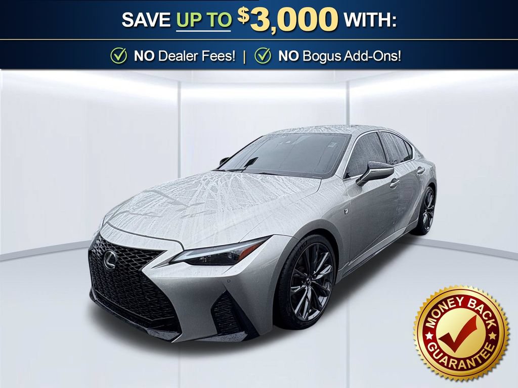 Used 2023 Lexus IS 350 F Sport w/ Memory Package
