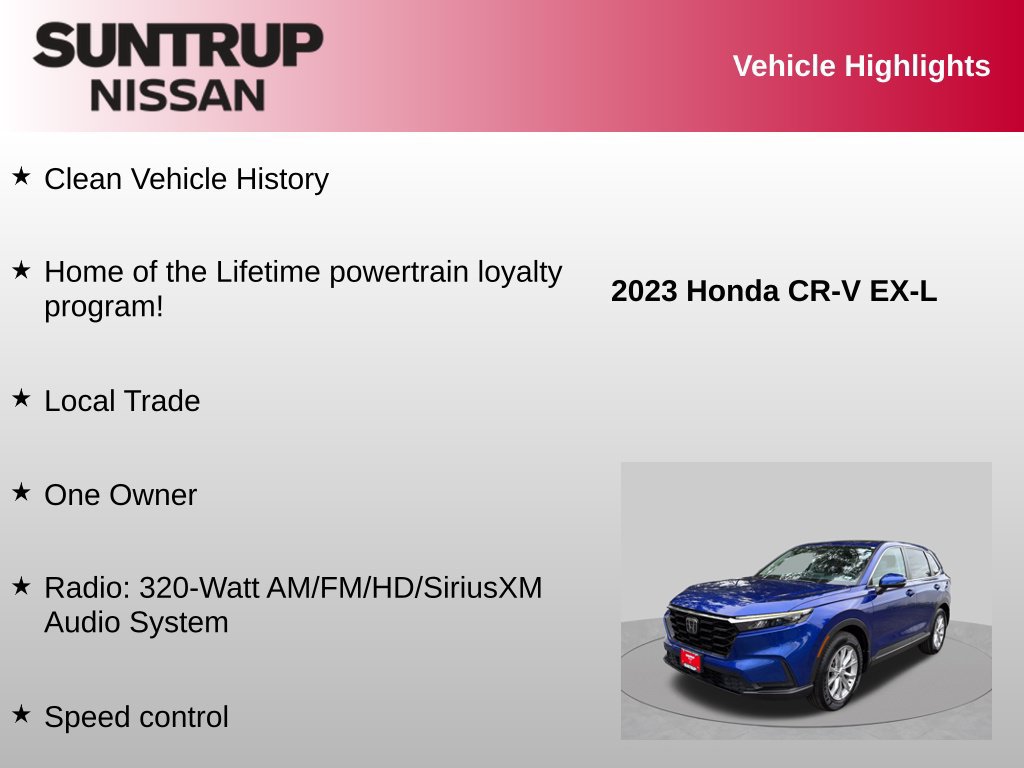 Used 2023 Honda CR-V EX-L image 7