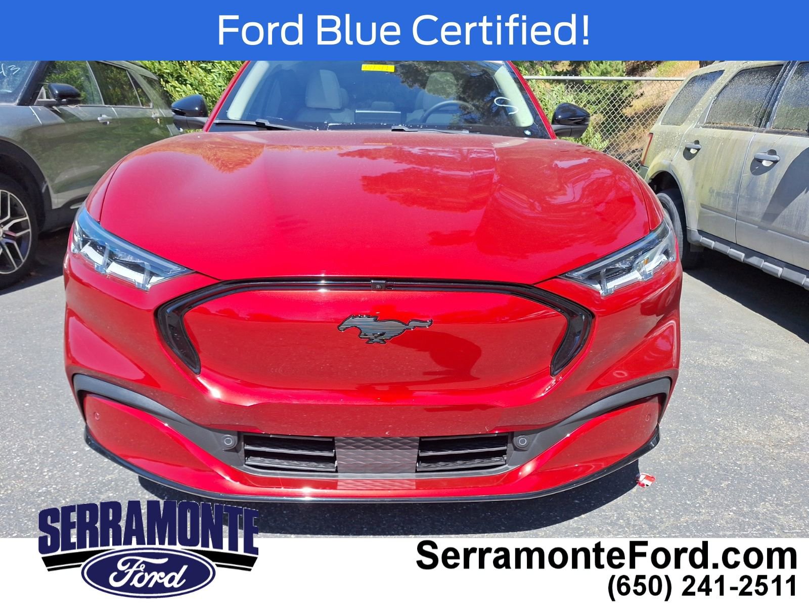 Used 2023 Ford Mustang Mach-E Premium w/ Mustang Nite Pony Package RWD image 2