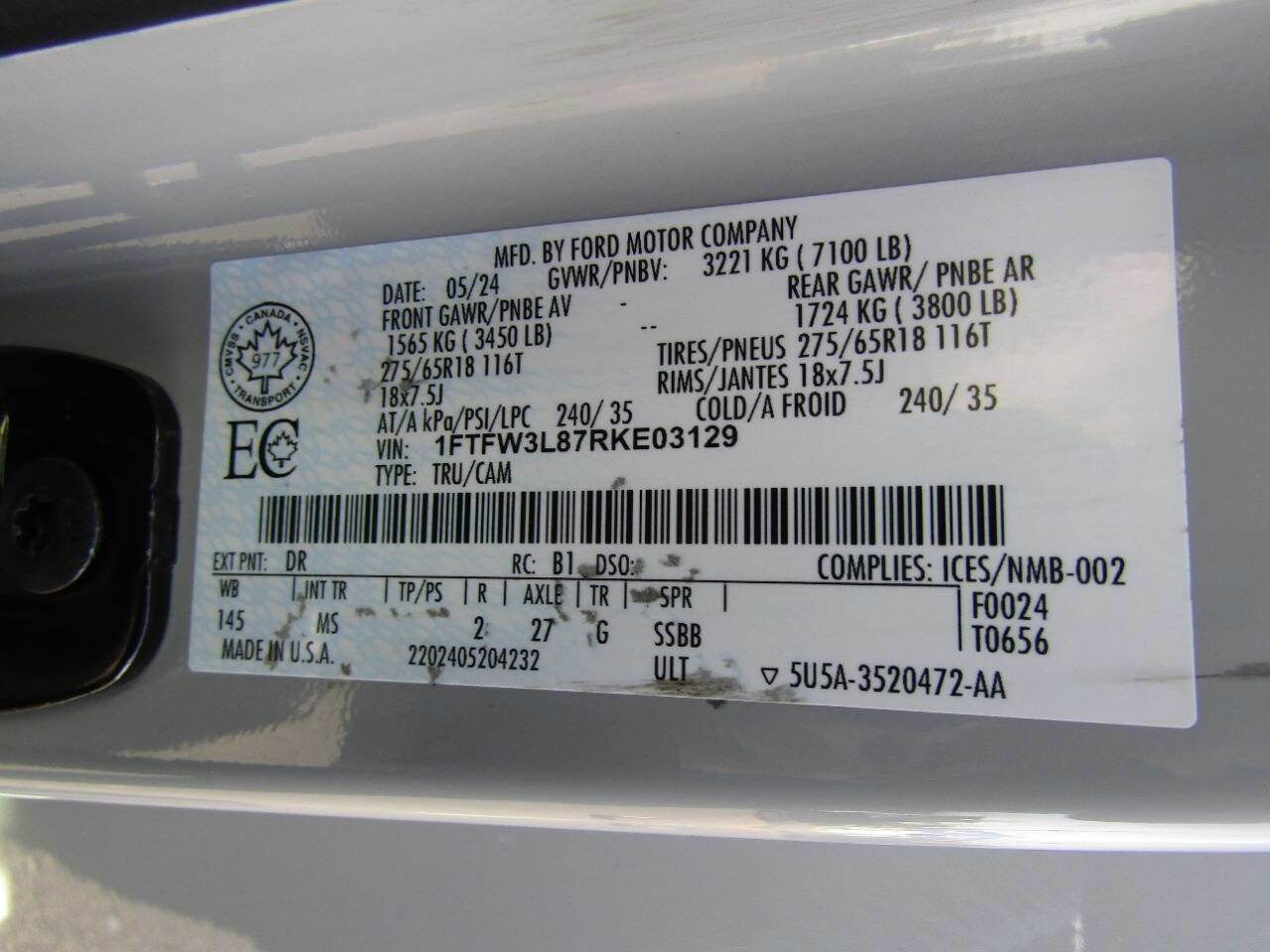 Used 2024 Ford F150 XLT image 24