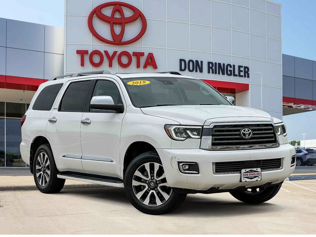 Used 2018 Toyota Sequoia Limited w/ Safety & Convenience Package