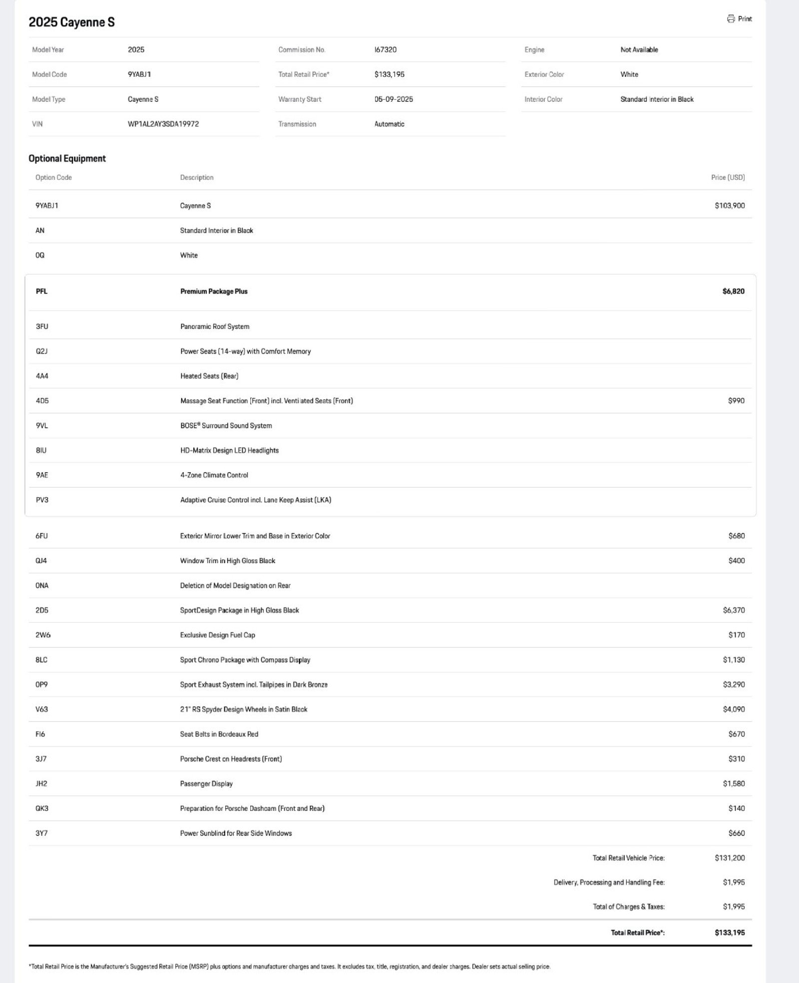 Used 2025 Porsche Cayenne S image 35