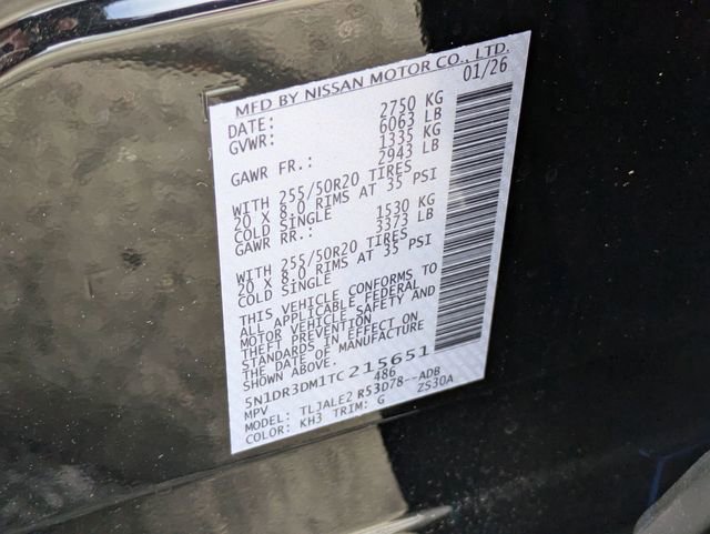 New 2026 Nissan Pathfinder Platinum image 34