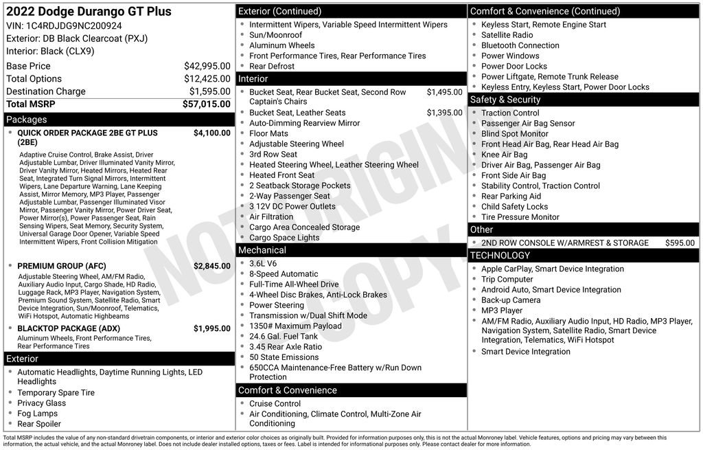 Used 2022 Dodge Durango GT image 4