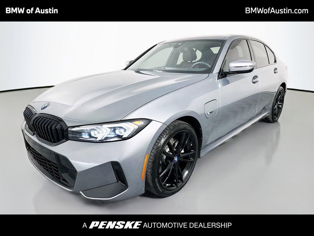 Certified 2023 BMW 330e w/ M Sport Package RWD image 1