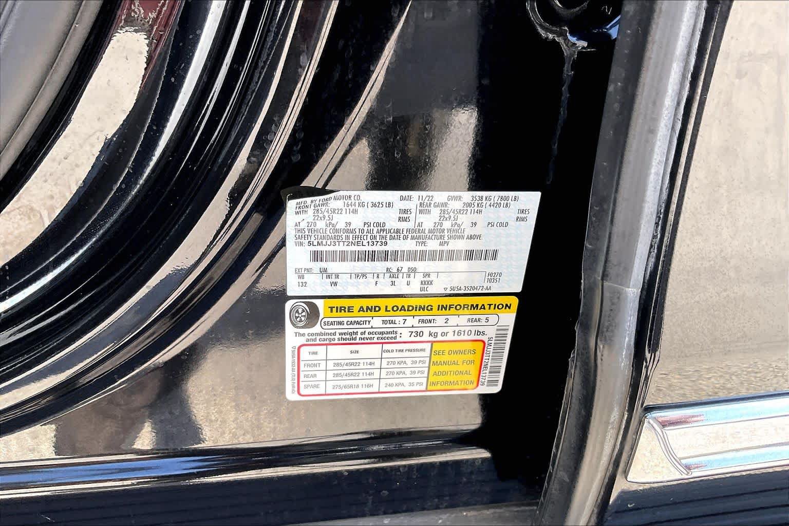 Used 2022 Lincoln Navigator L Black Label AWD/4WD image 34