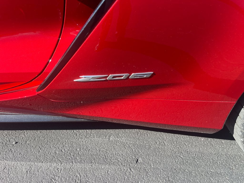 Used 2024 Chevrolet Corvette Z06 w/ Chrome Exterior Badge Package RWD image 17