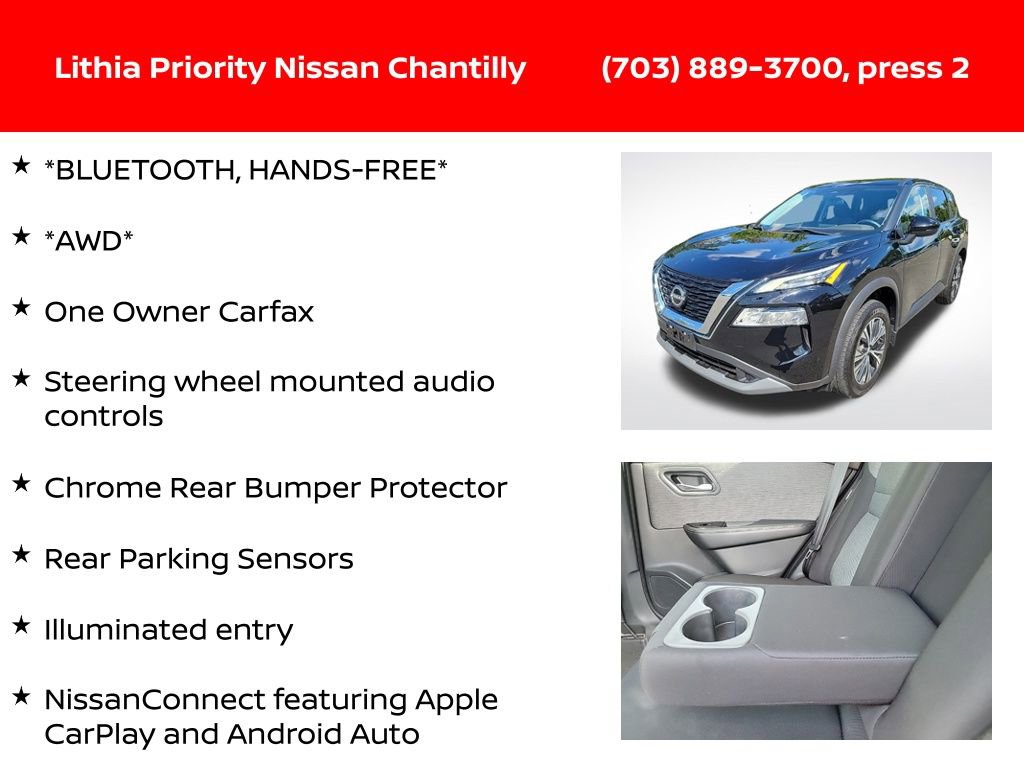 Certified 2022 Nissan Rogue SV image 6