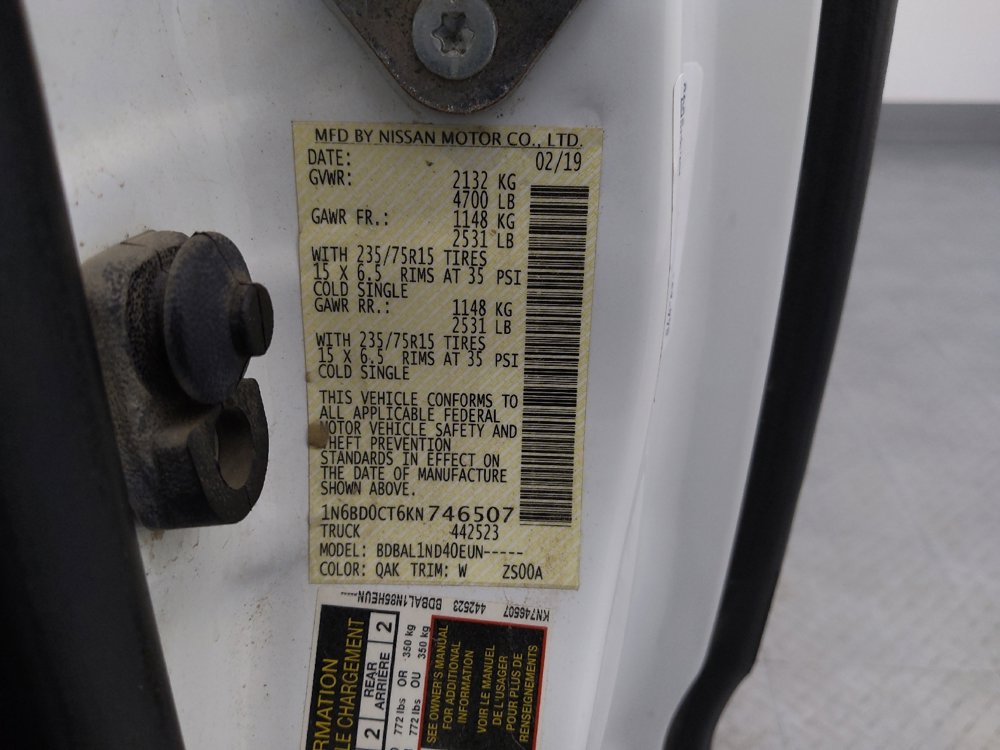 Used 2019 Nissan Frontier S image 33