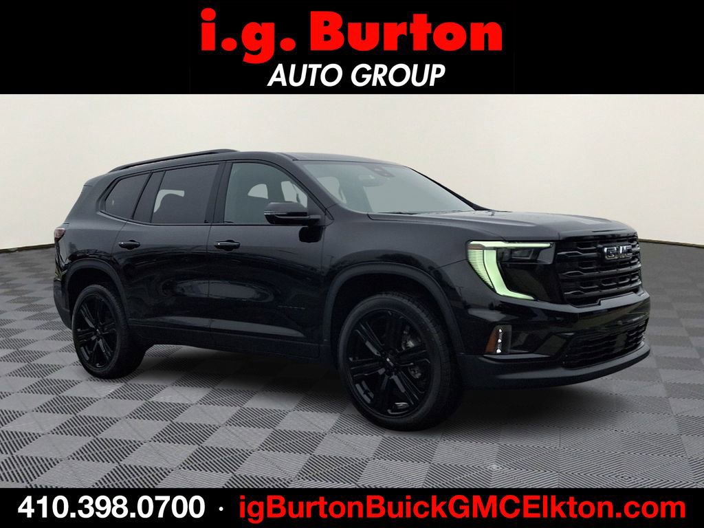 New 2026 GMC Acadia Elevation w/ Black Edition