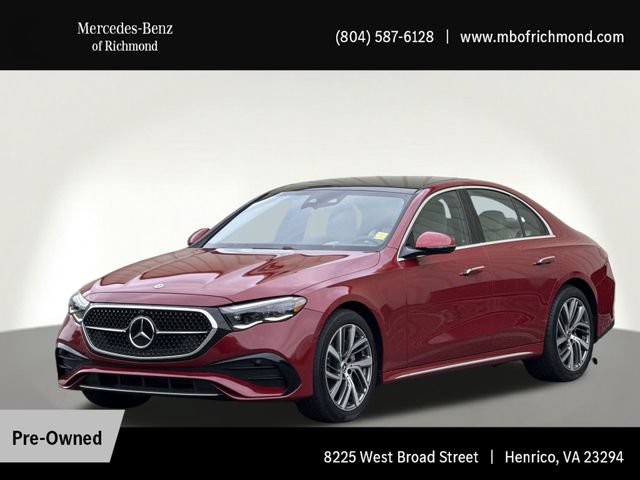 Used 2025 Mercedes-Benz E 350 4MATIC Sedan image 1