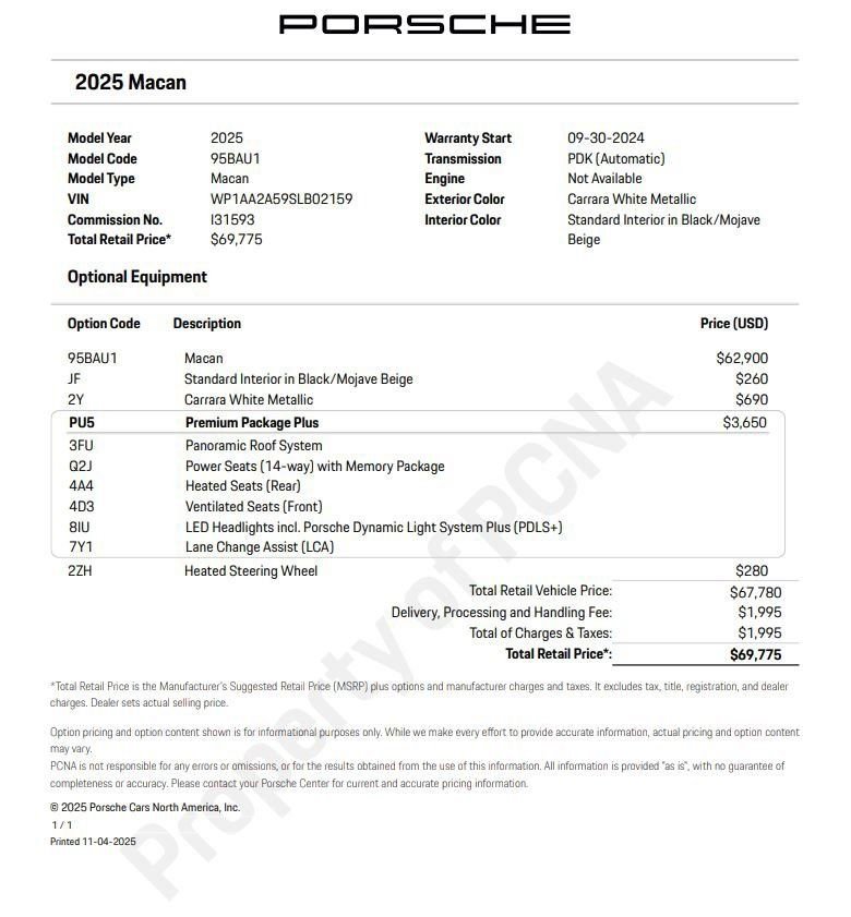 Used 2025 Porsche Macan image 6