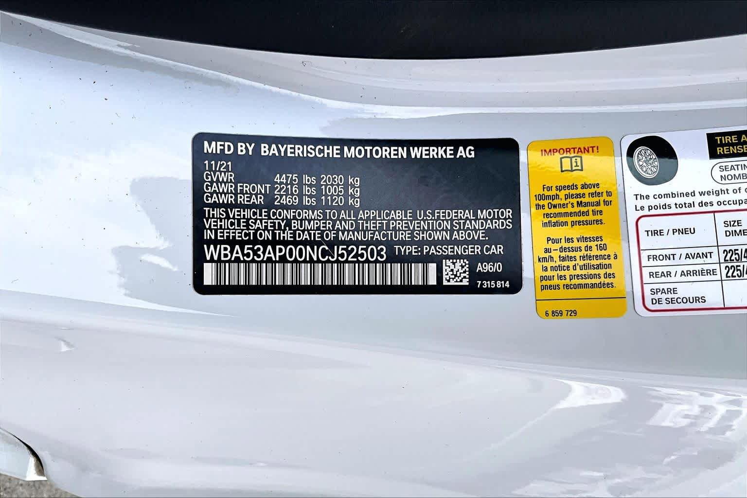 Used 2022 BMW 430i Coupe w/ M Sport Package RWD image 33