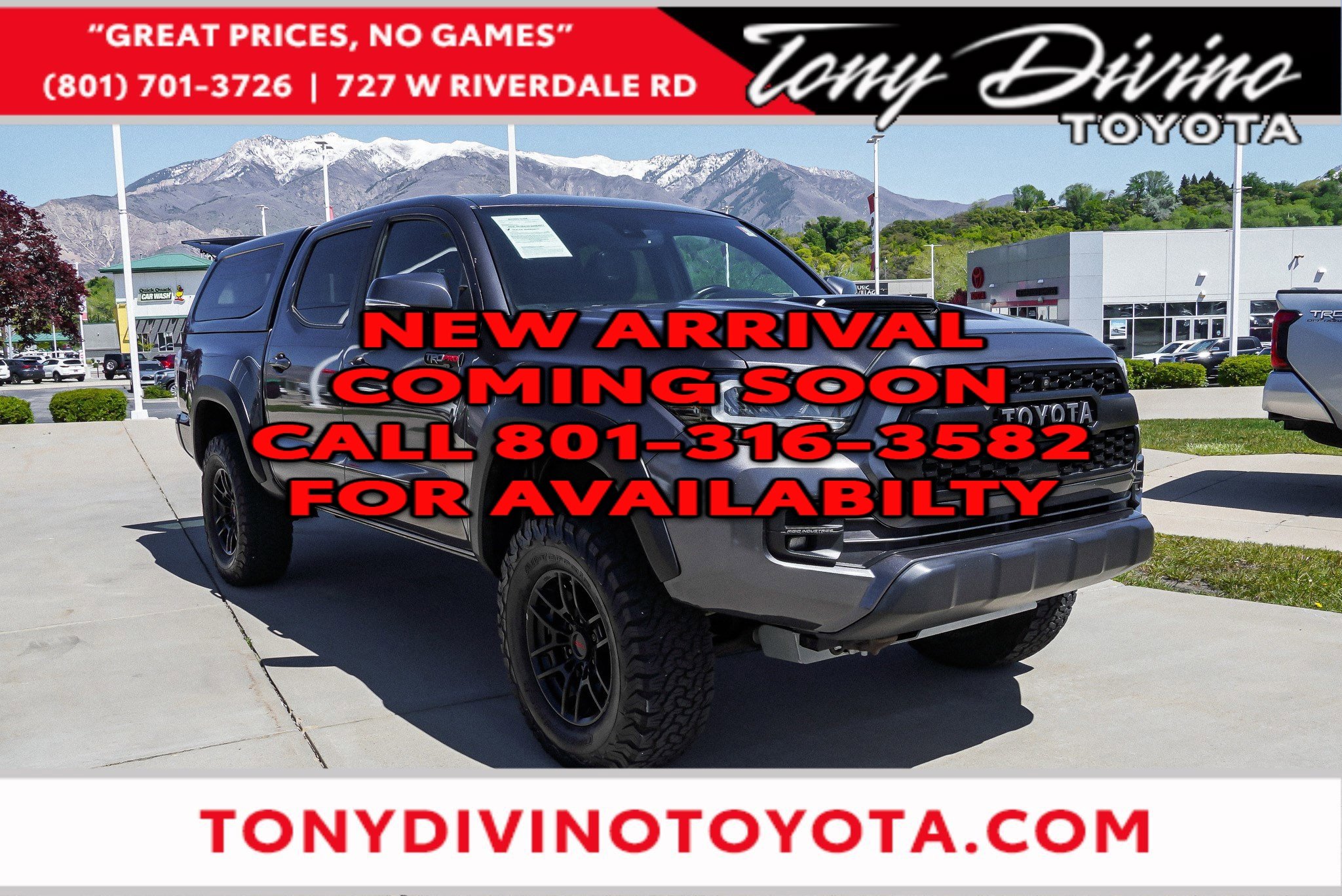 Certified 2020 Toyota Tacoma TRD Pro AWD/4WD image 1