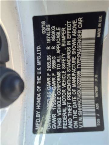 Used 2018 Honda Civic EX image 21