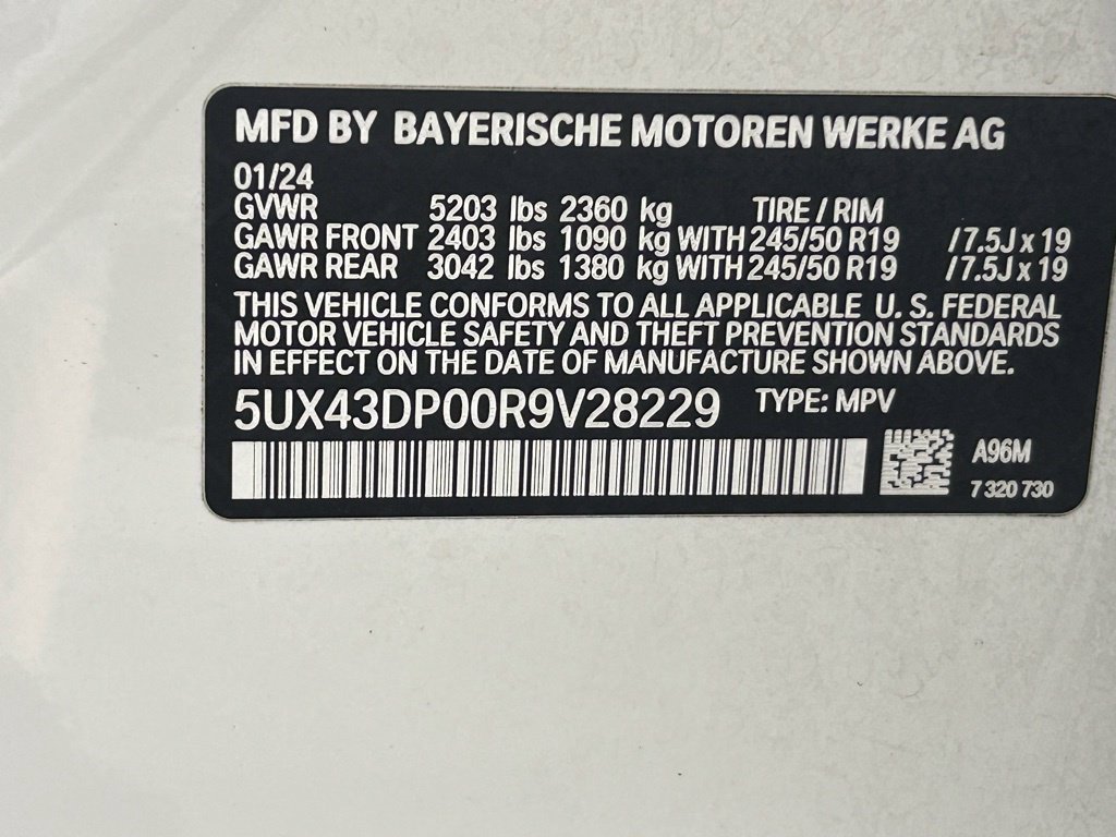 Used 2024 BMW X3 sDrive30i RWD image 45