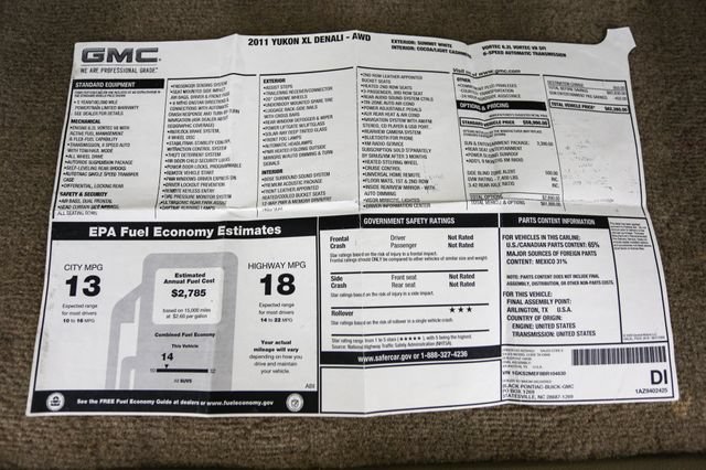 Used 2011 GMC Yukon XL Denali AWD/4WD image 44