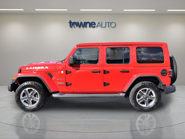 Used 2020 Jeep Wrangler Unlimited Sahara w/ Uconnect 4C Nav & Sound Group AWD/4WD image 2