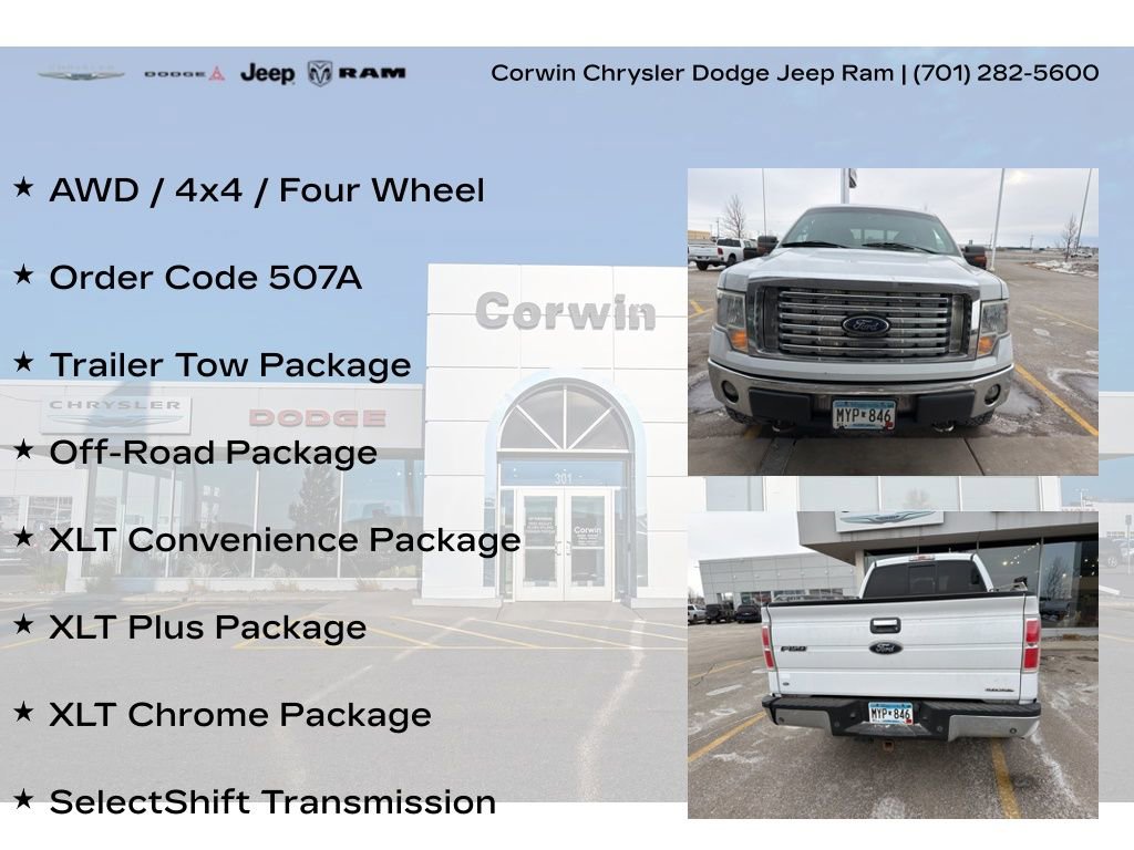 Used 2011 Ford F150 XLT w/ XLT Chrome Pkg image 8