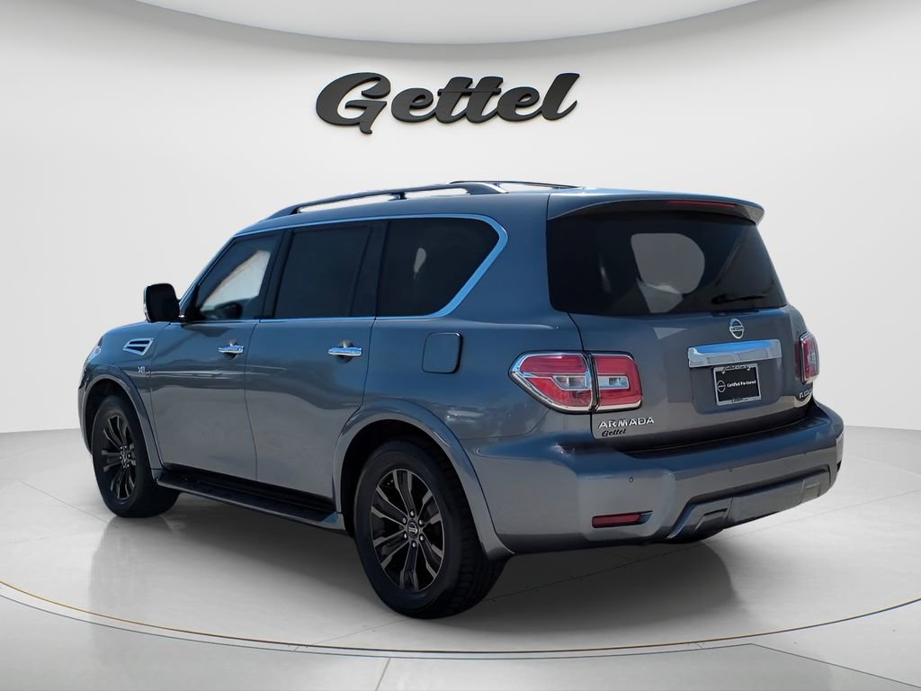 Certified 2019 Nissan Armada Platinum w/ Captain's Chairs Package image 3