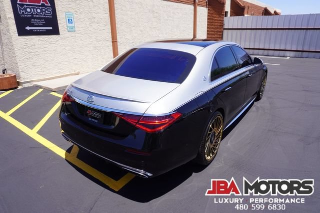 Used 2021 Mercedes-Benz S 580 4MATIC Sedan w/ AMG Line image 73