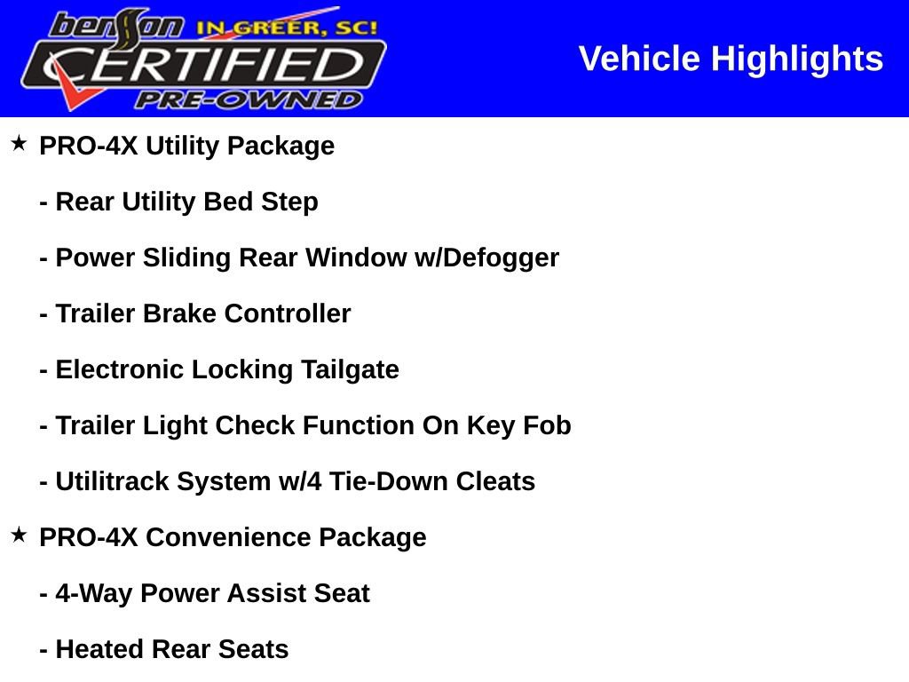 Used 2021 Nissan Titan PRO-4X w/ Pro-4x Convenience Package AWD/4WD image 3