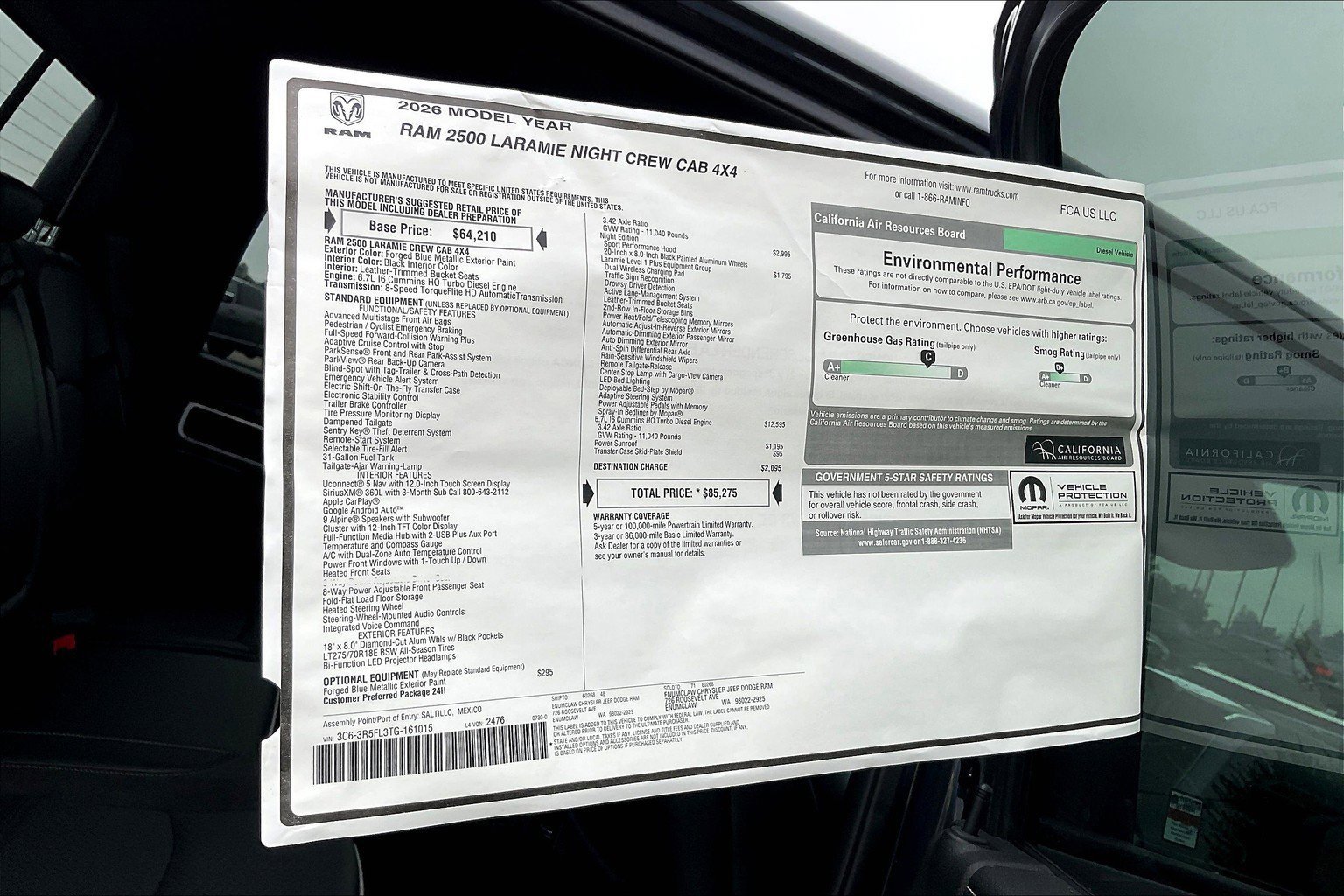 New 2026 RAM 2500 Laramie image 14