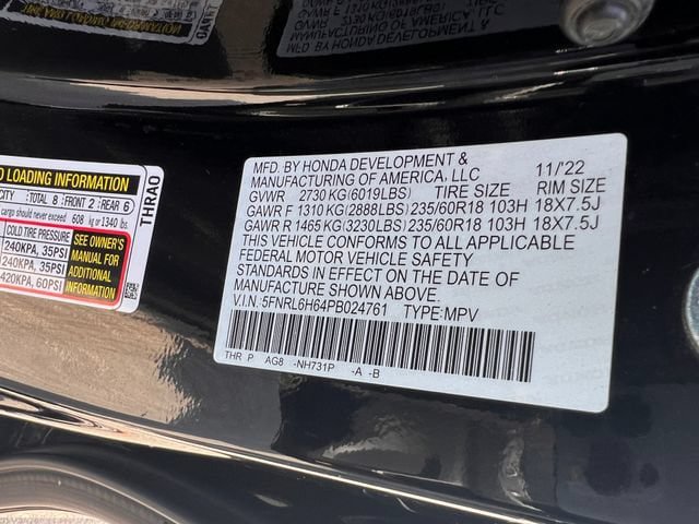 Used 2023 Honda Odyssey EX-L image 39