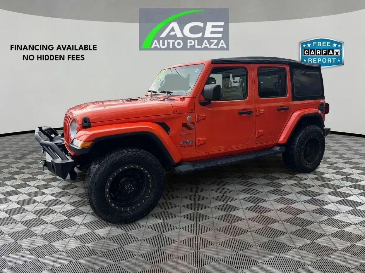 Used 2018 Jeep Wrangler Unlimited Sahara w/ Dual Top Group image 2