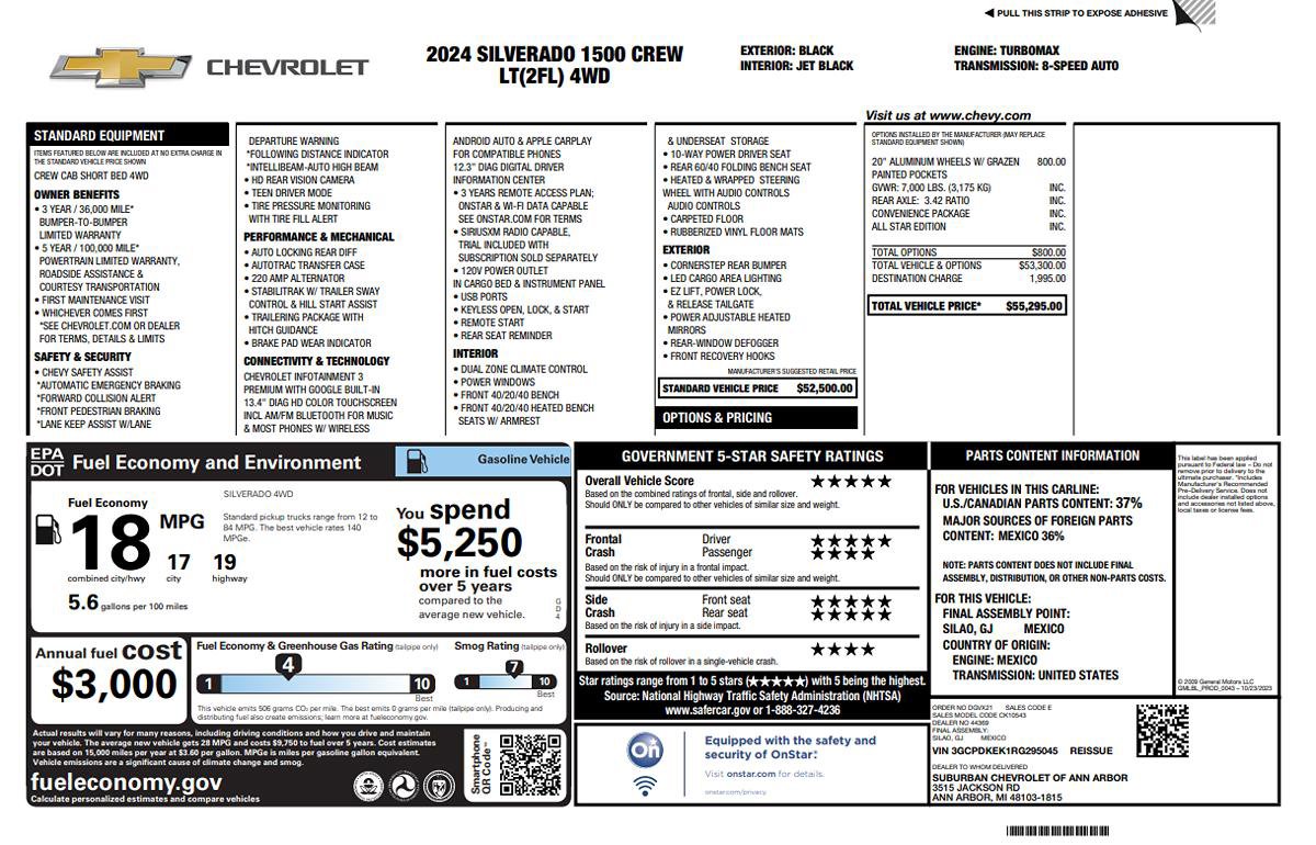 Used 2024 Chevrolet Silverado 1500 LT image 8