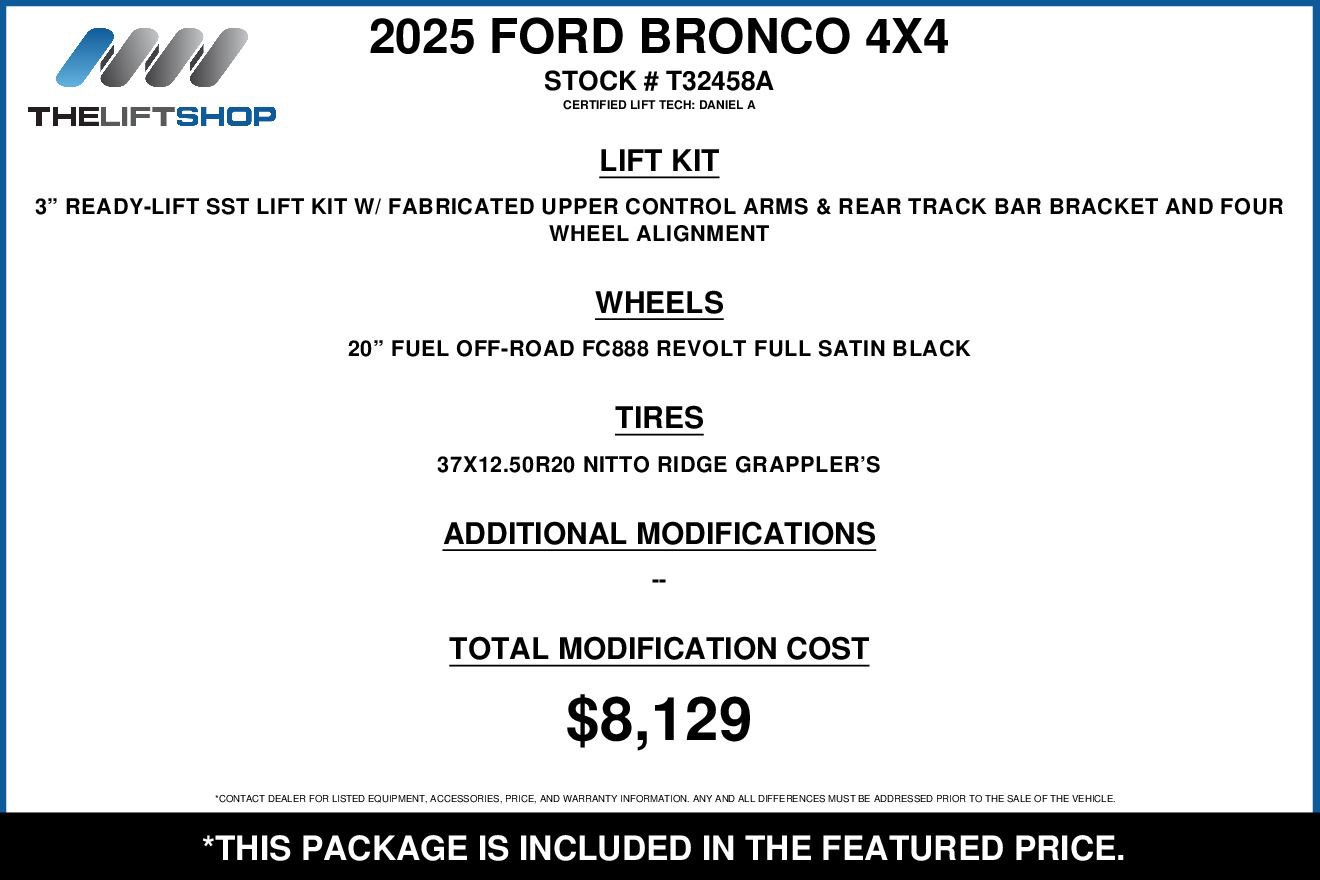 Used 2025 Ford Bronco Badlands AWD/4WD image 2