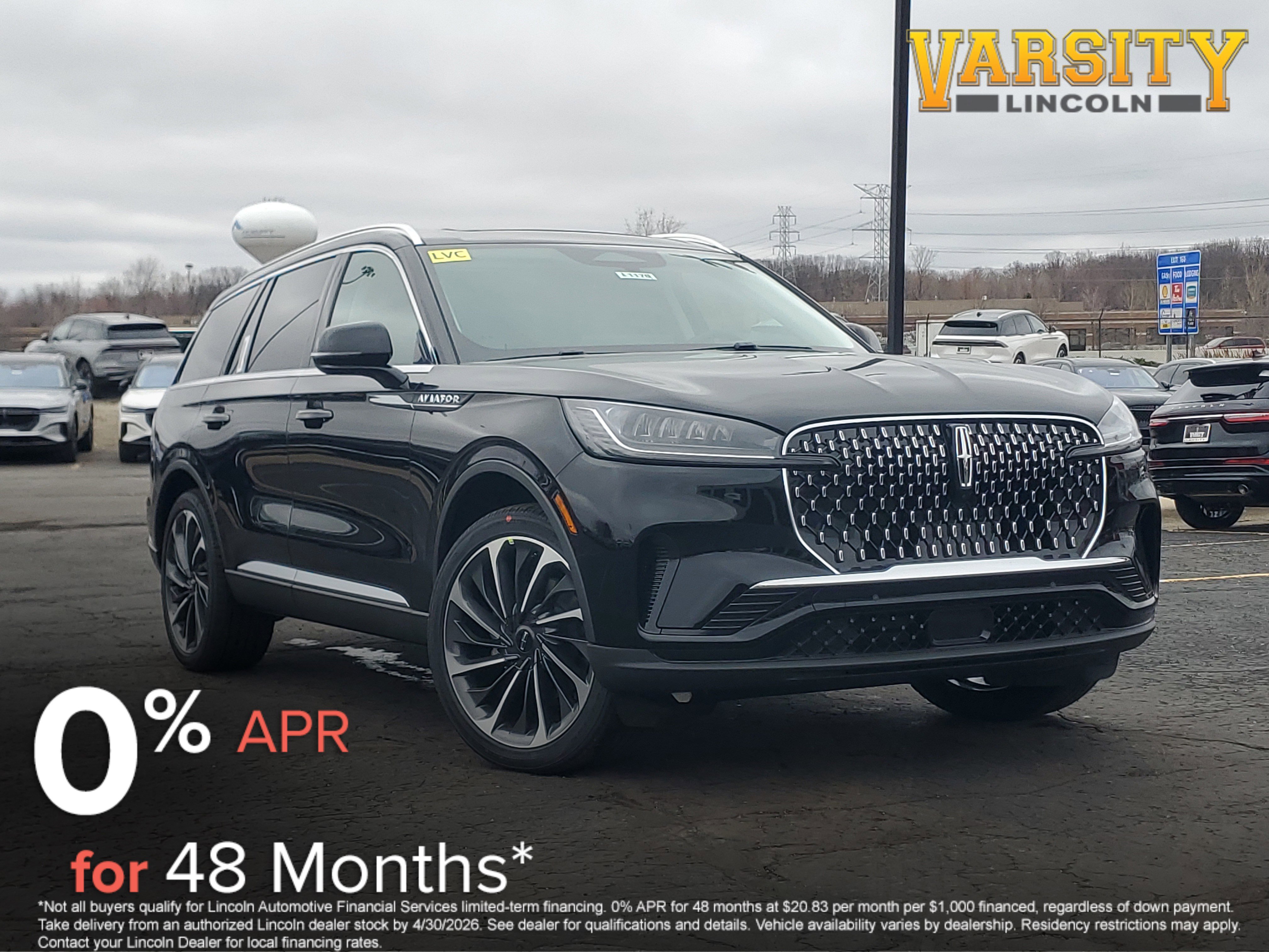 New 2026 Lincoln Aviator Reserve