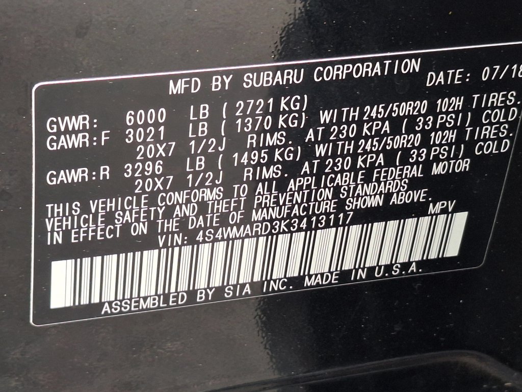 Used 2019 Subaru Ascent Touring AWD/4WD image 38