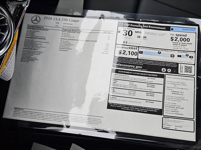 Certified 2026 Mercedes-Benz CLA 250 image 22