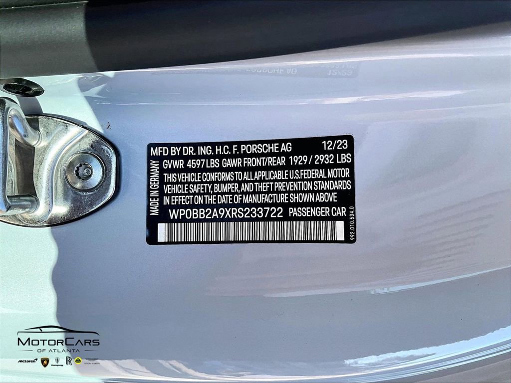 Used 2024 Porsche 911 Targa 4S image 30