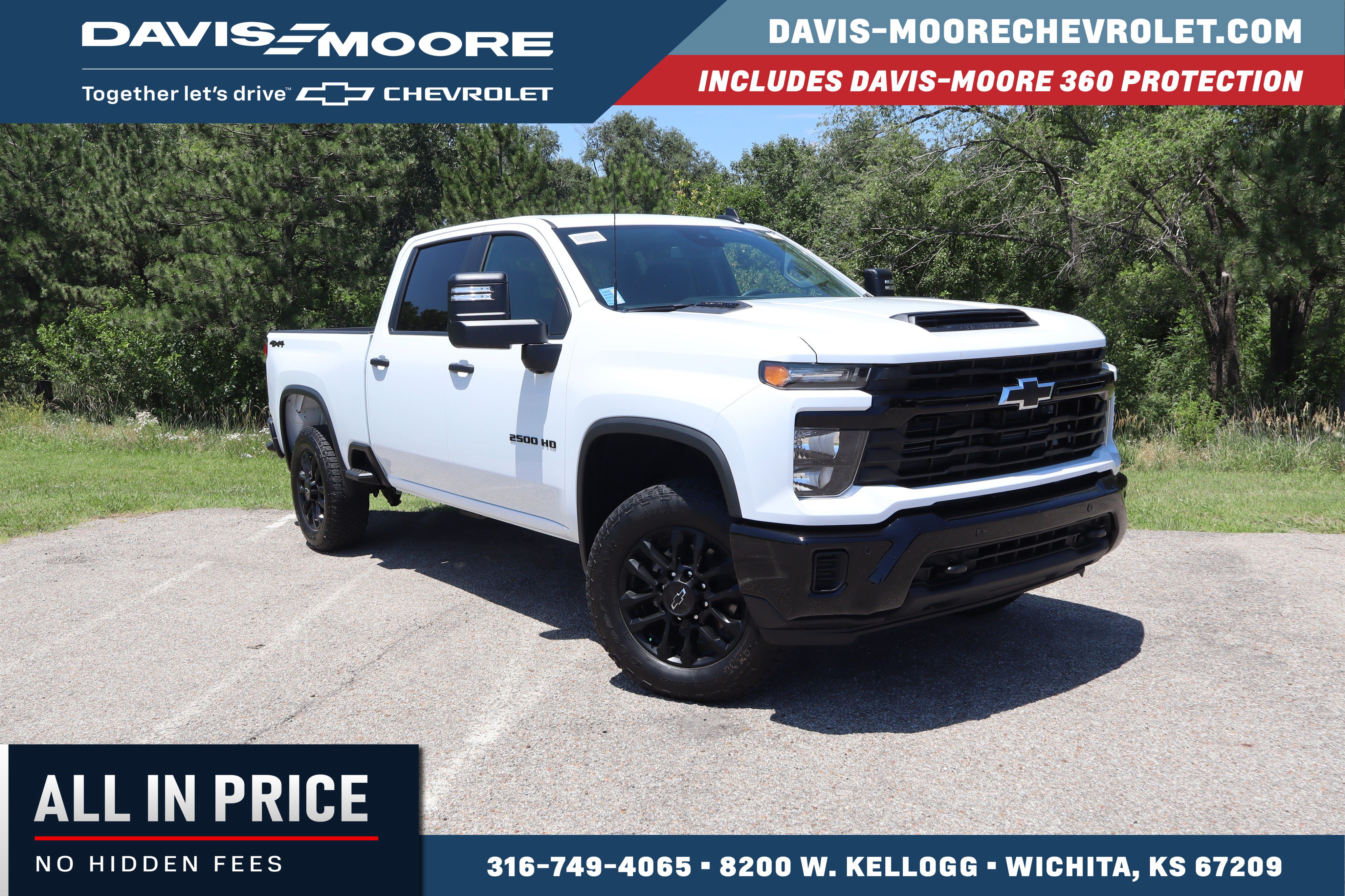 New 2026 Chevrolet Silverado 2500 Custom w/ Custom Value Package AWD/4WD image 1