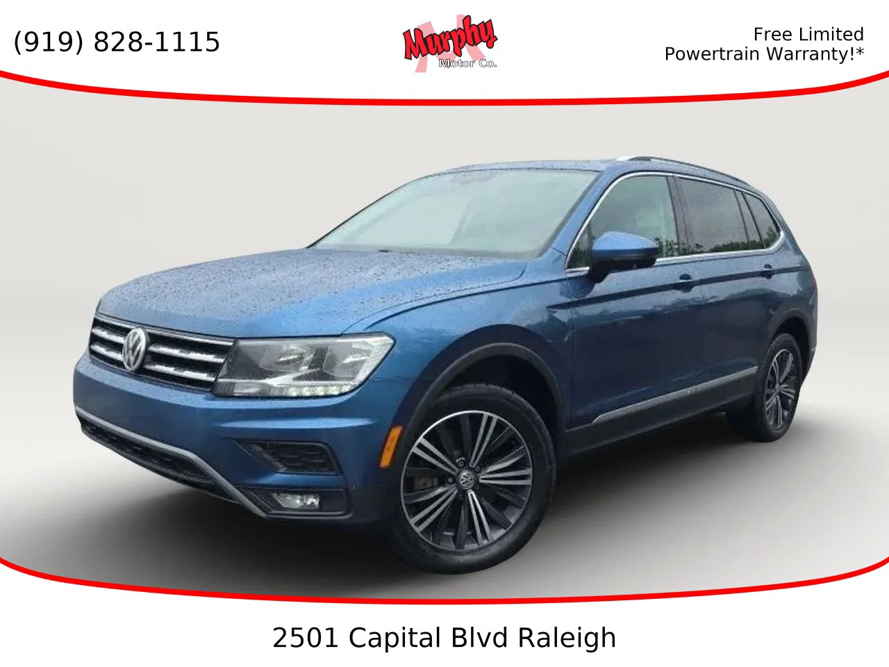 Used 2018 Volkswagen Tiguan SEL AWD/4WD image 1