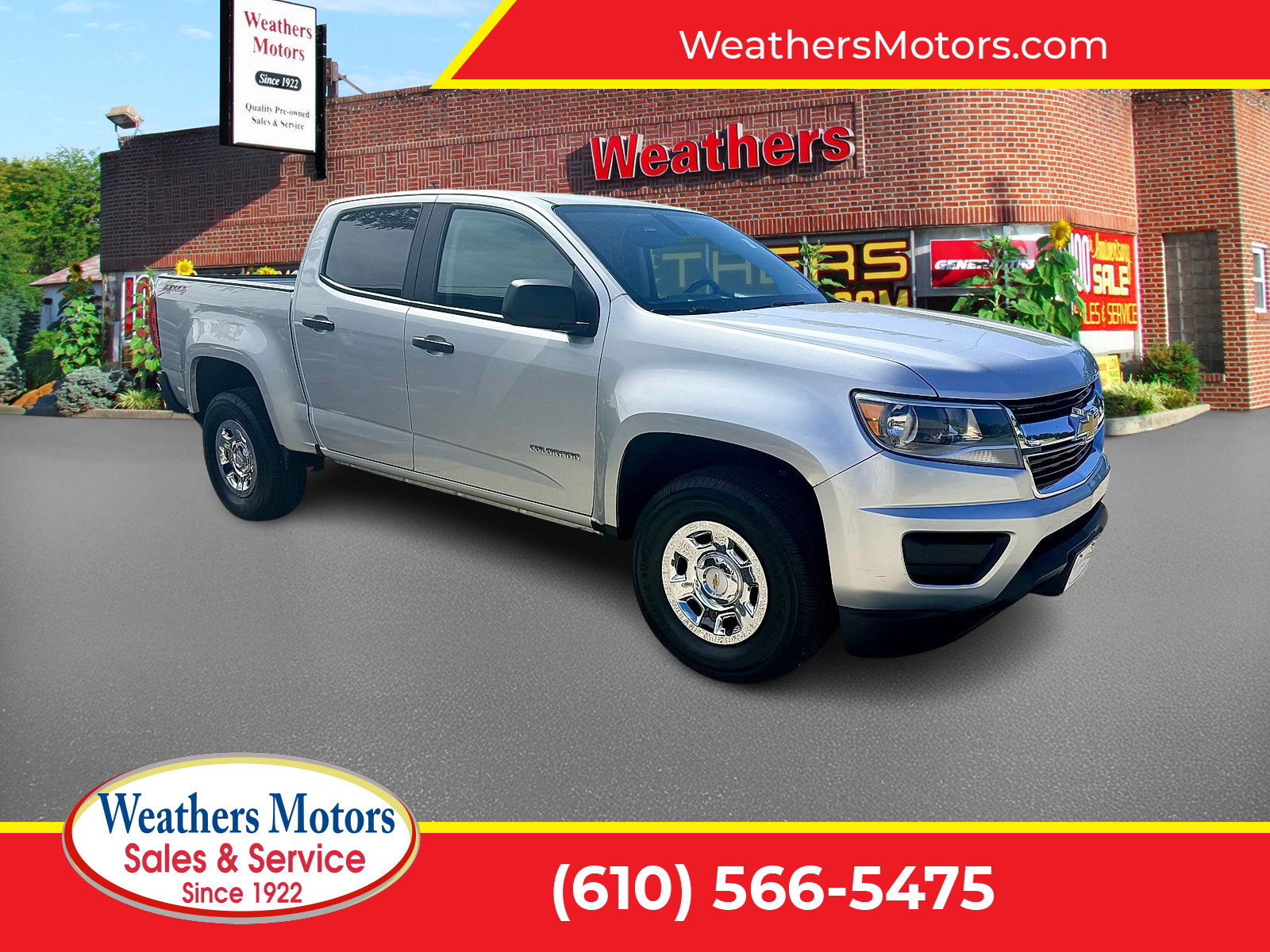 Used 2018 Chevrolet Colorado W/T w/ WT Convenience Package AWD/4WD image 1