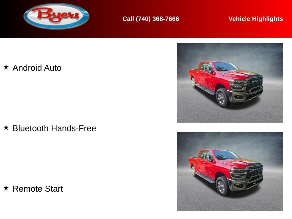 Used 2026 RAM 2500 Big Horn AWD/4WD image 12