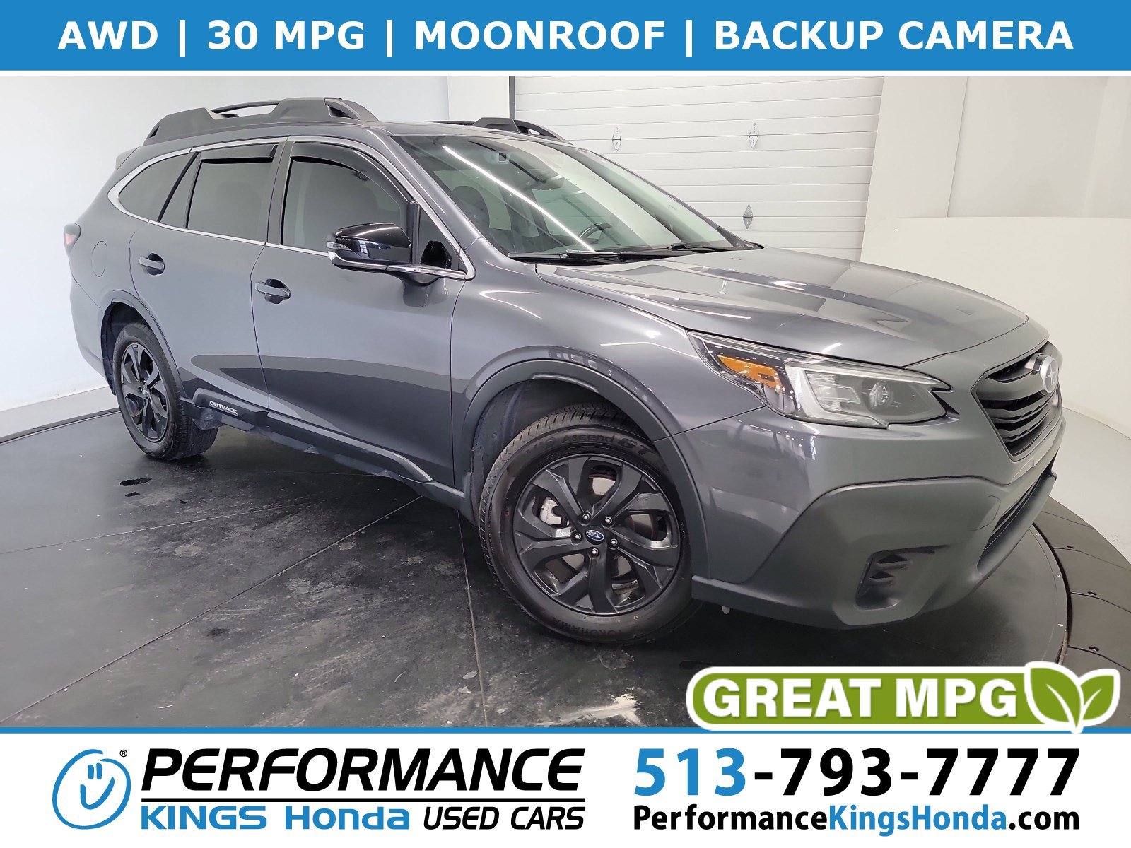Used 2021 Subaru Outback Onyx Edition XT w/ Popular Package #2 AWD/4WD image 1