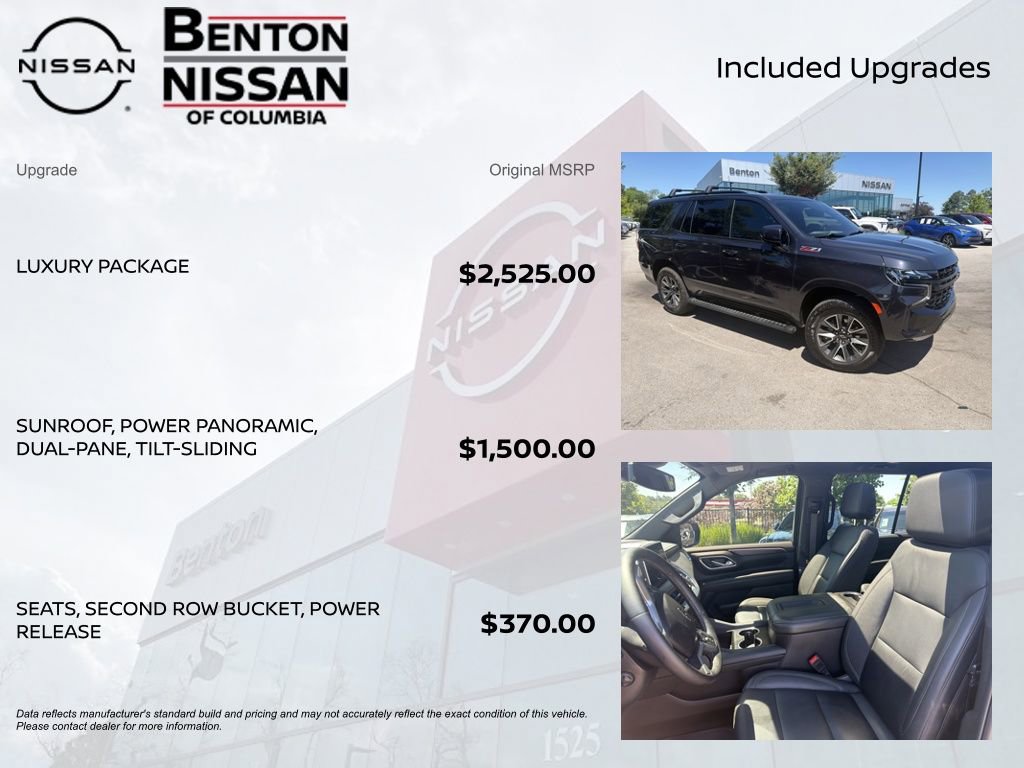 Used 2024 Chevrolet Tahoe Z71 w/ Luxury Package AWD/4WD image 6