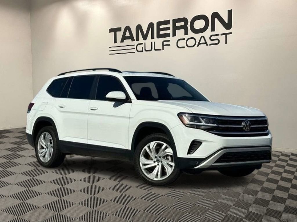 Used 2022 Volkswagen Atlas SE w/ Panoramic Sunroof Package image 1